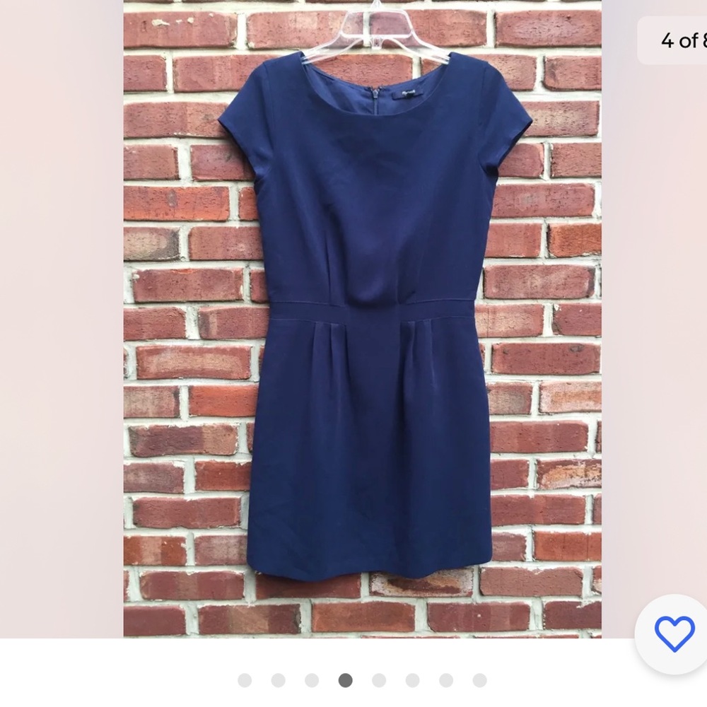 Madewell Cap Sleeve Dress MIDI - Size 4